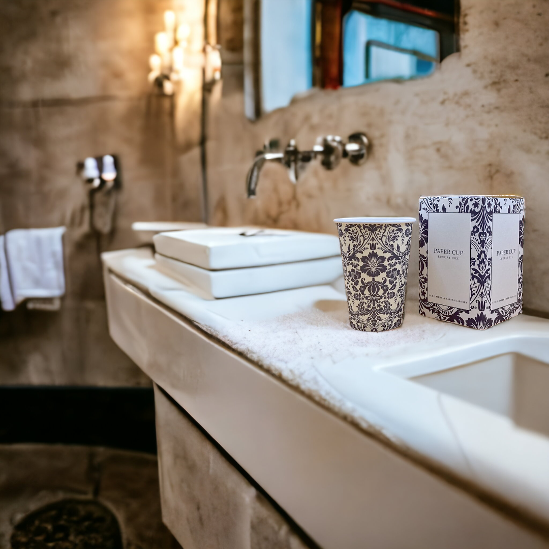 Bicchieri plastic free mp eco solutions per camere d'albergo hotel imbustati singolarmente