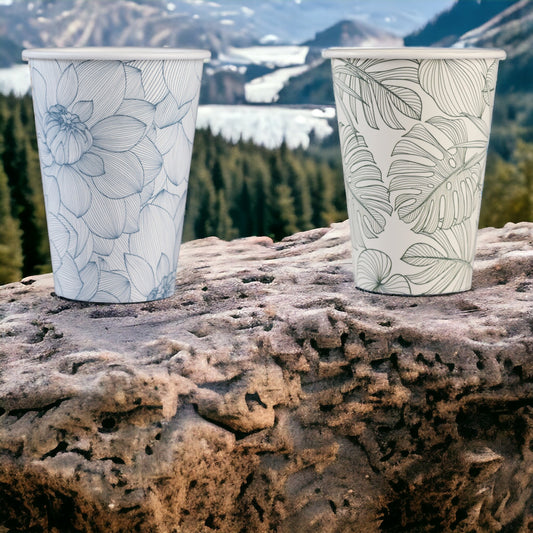 bicchieri in carta 200 ml mp eco solutions tazze usa e getta mecup