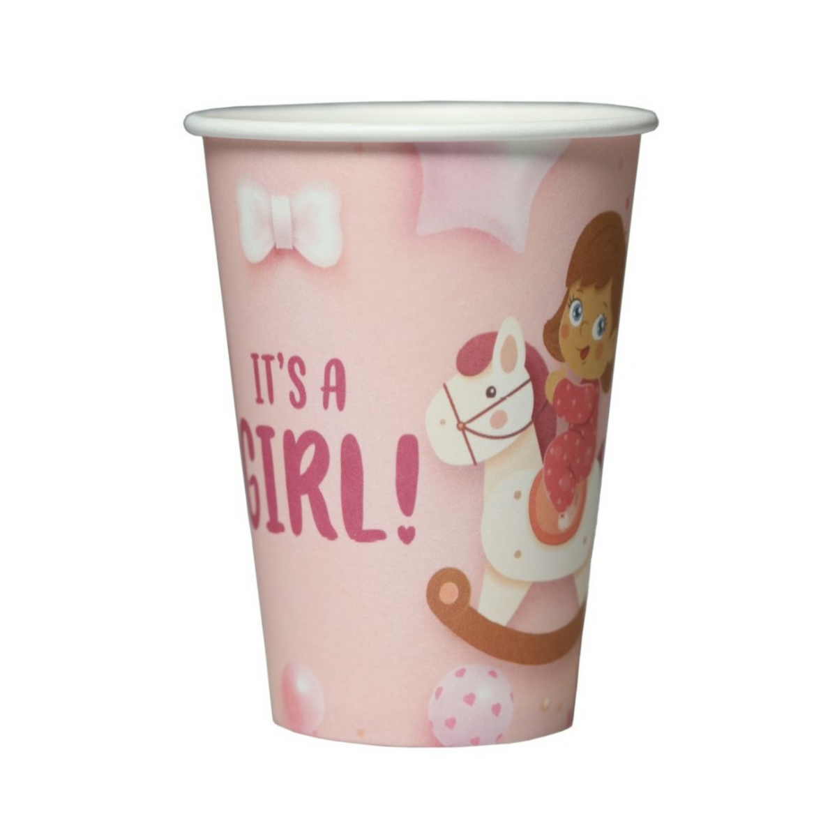 bicchieri nascita femmina mecup tazze usa e getta mp eco solutions